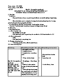 Giáo án Mĩ thuật 8 - Tiết 20, Bài 20: Thường thức mĩ thuật Sơ lược về mĩ thuật hiện đại phương Tây từ cuối thế kỉ XIX đến đầu thế kỉ XX - Năm học 2009-2010