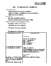 Giáo án Ngữ văn 7 - Tiết 7: Ôn tập cách làm văn biểu cảm - Năm học 2006-2007