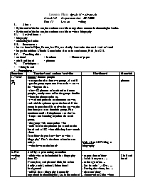 Giáo án môn Tiếng Anh 11 - Unit 15 Lesson: writing - Period 125: Preparation