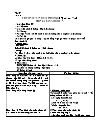 Giáo án Ngữ văn lớp 6 - Tiết 87: Chương trình địa phương (phần tiếng Việt) rèn luyện chính tả