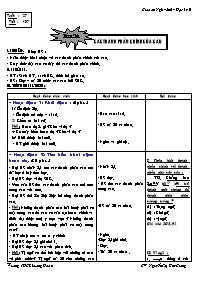 Giáo án Ngữ văn Lớp 6 - Tiết 107: Các thành phần chính của câu - Năm học 2005-2006 - Nguyễn Thị Kim Giang