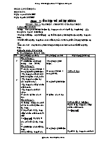 Giáo án Số học Lớp 6 - Năm học 2007-2008 - Bùi Thị Thu Hiền