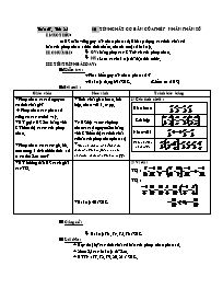 Giáo án Số học Lớp 6 - Tiết 85, Bài 11: Tính chất cơ bản của phép nhân phân số