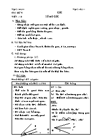 Giáo án tự chọn môn Toán Lớp 6 - Tiết 13 đến 16