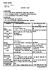 Giáo án Số học Lớp 6 - Tiết 8: Luyện tập - Ng