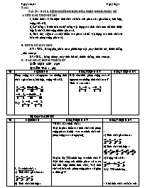 Giáo án Số học Lớp 6 - Tiết 80, Bài 8: Tính chất cơ bản của phép cộng phân số (bản 4 cột)