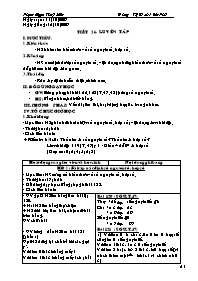 Giáo án môn Số học Lớp 6 - Tiết 26: Luyện tập