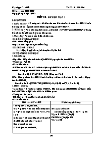 Giáo án môn Số học Lớp 6 - Tiết 35: Luyện tập - Năm học 2009-2010 - Phạm Ngọc Thúy Liễu