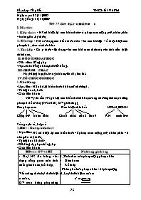 Giáo án môn Số học Lớp 6 - Tiết 37: Ôn tập chương I - Năm học 2009-2010 - Phạm Ngọc Thúy Liễu