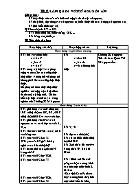 Giáo án môn Số học Lớp 6 - Tiết 41: Làm quen 