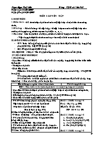 Giáo án môn Số học Lớp 6 - Tiết 5: Luyện tập