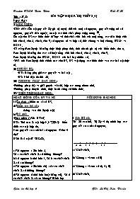 Giáo án môn Số học Lớp 6 - Tiết 57 đến 58: Ôn tập học kỳ I (tiết 3,4) - Lê Thị Kim Duyên