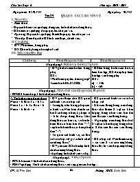 Giáo án môn Số học Lớp 6 - Tiết 59 đến 64 - Năm học 2010-2011 - Lê Văn Hòa