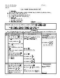 Giáo án môn Số học Lớp 6 - Tiết 88, Bài 12: P