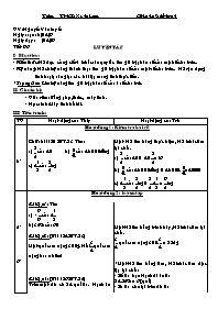Giáo án môn Số học Lớp 6 - Tiết 96: Luyện tập