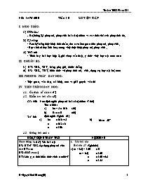 Giáo án Số học Lớp 6 - Tiết 10: Luyện tập - N