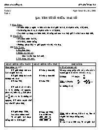 Giáo án Số học Lớp 6 - Tiết 100, Bài 16: Tìm 