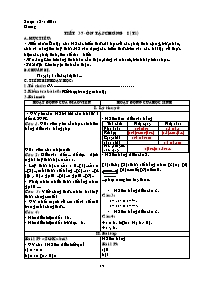 Giáo án Số học Lớp 6 - Tiết 37 đến 40 - Năm học 2011-2012