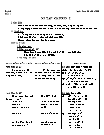 Giáo án Số học Lớp 6 - Tiết 37: Ôn tập chương