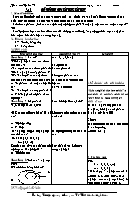 Giáo án Số học Lớp 6 - Tiết 4: Số phần tử của tập hợp. Tập hợp - Năm học 2008-2009 - Nguyễn Thị Vân