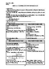 Giáo án Số học Lớp 6 - Tiết 45 đến 48 - Năm học 2011-2012