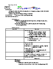 Giáo án Số học Lớp 6 - Tiết 65: Luyện tập (Bả