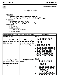 Giáo án Số học Lớp 6 - Tiết 79: Luyện tập - Đ