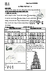 Giáo án Số học Lớp 6 - Tiết 81: Luyện tập bài 8 - Năm học 2005-2006 - Nguyễn Văn Lợi