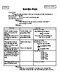 Giáo án Số học Lớp 6 - Tiết 96: Luyện tập (Bả