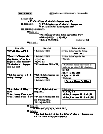 Giáo án Số học Lớp 6 - Tuần 19 - Tiết 61, Bài 11: Nhân hai số nguyên cùng dấu