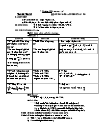 Giáo án Số học Lớp 6 - Tuần 22 - Tiết 69, Bài