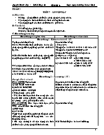 Giáo án Số học Lớp 6 - Tuần 3 - Năm học 2010-