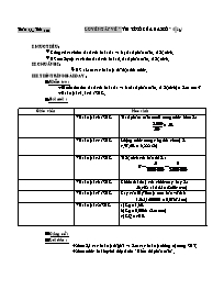 Giáo án Số học Lớp 6 - Tuần 33 - Tiết 101: Luyện tập về "Tìm tỉ số của hai số"