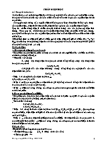 Đề cương ôn tập học sinh giỏi môn Vật lí Lớp 9 - Phần Điện học