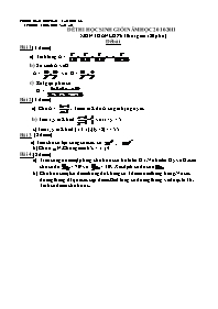 Đề thi học sinh giỏi môn Toán Lớp 6 - Năm học 2010-2011 - Trường THCS Chu Văn An