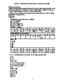 Giáo án dạy thêm môn Toán Lớp 6 - Học kỳ II - Phần Số học