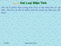 Giáo án điện tử môn Vật lí Lớp 7 - Bài 18: Ha