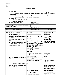 Giáo án Hình học - Lớp 6 - Tiết 10: Luyện tập
