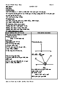 Giáo án Hình học Lớp 6 - Tiết 21: Luyện tập - Lê Thị Kim Duyên