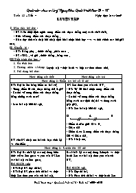 Giáo án Hình học Lớp 6 - Tuần 13 - Năm học 2009-2010 - Phạm Thanh Duy