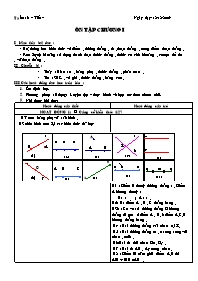 Giáo án Hình học Lớp 6 - Tuần 16 - Năm học 2009-2010