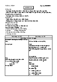 Giáo án Hình học Lớp 6 - Tuần 24 - Năm học 20