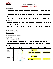 Giáo án Hình học Lớp 9 - Tuần 33 - Năm học 20