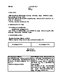 Giáo án môn Đại số Lớp 8 - Tiết 49 đến 50