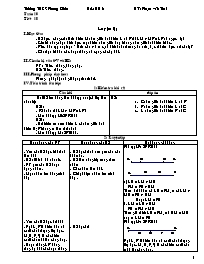 Giáo án môn Hình học Lớp 6 - Tiết 10: Luyện tập - Phạm Văn Thái