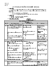 Giáo án môn Hình học - Lớp 6 - Tiết 11, Bài 9