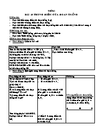 Giáo án môn Hình học - Lớp 6 - Tiết 12, Bài 10: Trung điểm của đoạn thẳng (bản 3 cột)