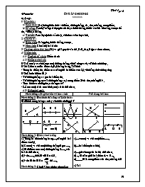 Giáo án môn Hình học Lớp 6 - Tiết 13: Ôn tập chương I (Bản 2 cột)