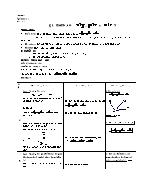 Giáo án môn Hình học Lớp 6 - Tiết 18, Bài 4: 