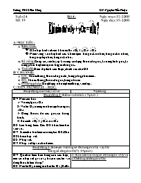 Giáo án môn Hình học Lớp 6 - Tiết 19, Bài 4: 